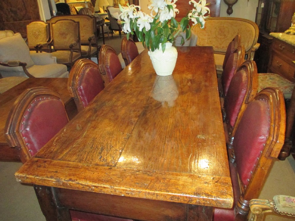 Large oak Farmhouse Table