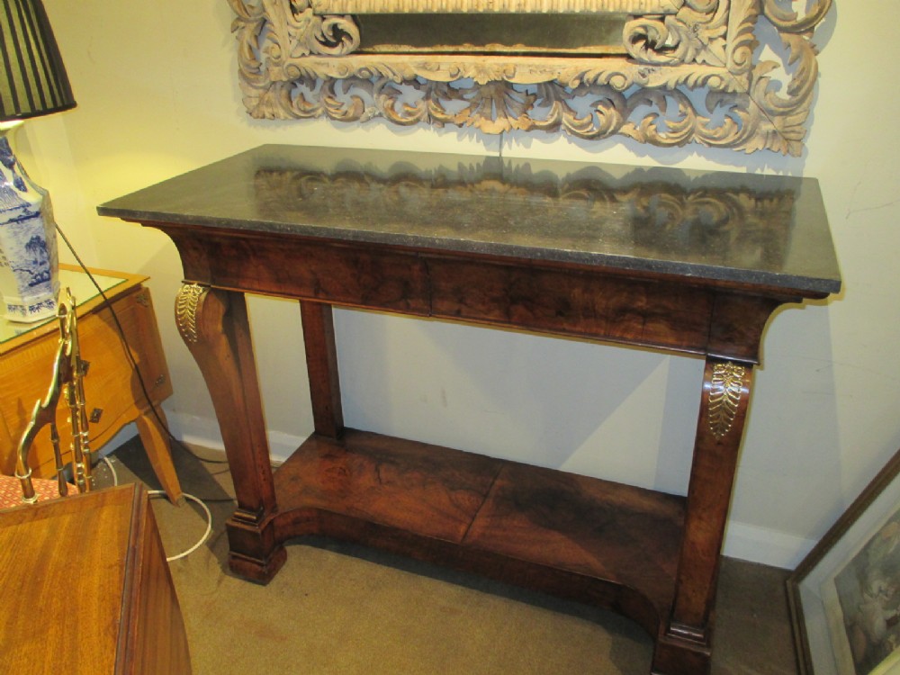 French Empire Console Table
