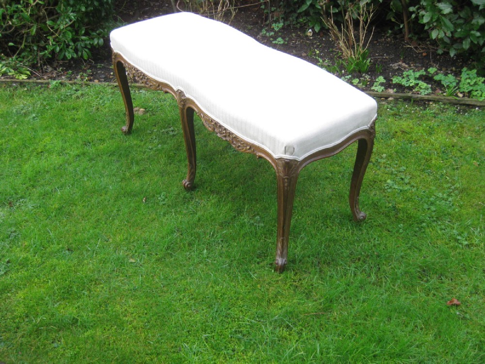 Mahogany dressing stool 