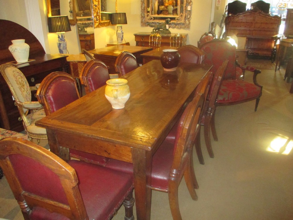 French walnut Farmhouse Table