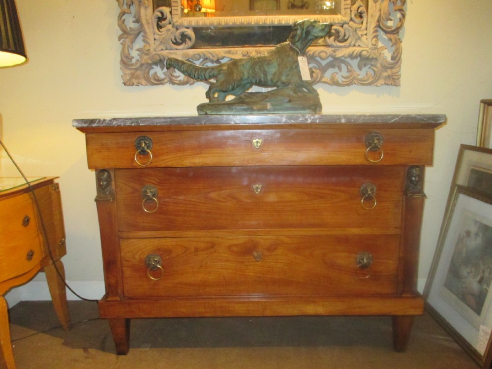 French Empire Cherry-wood commode