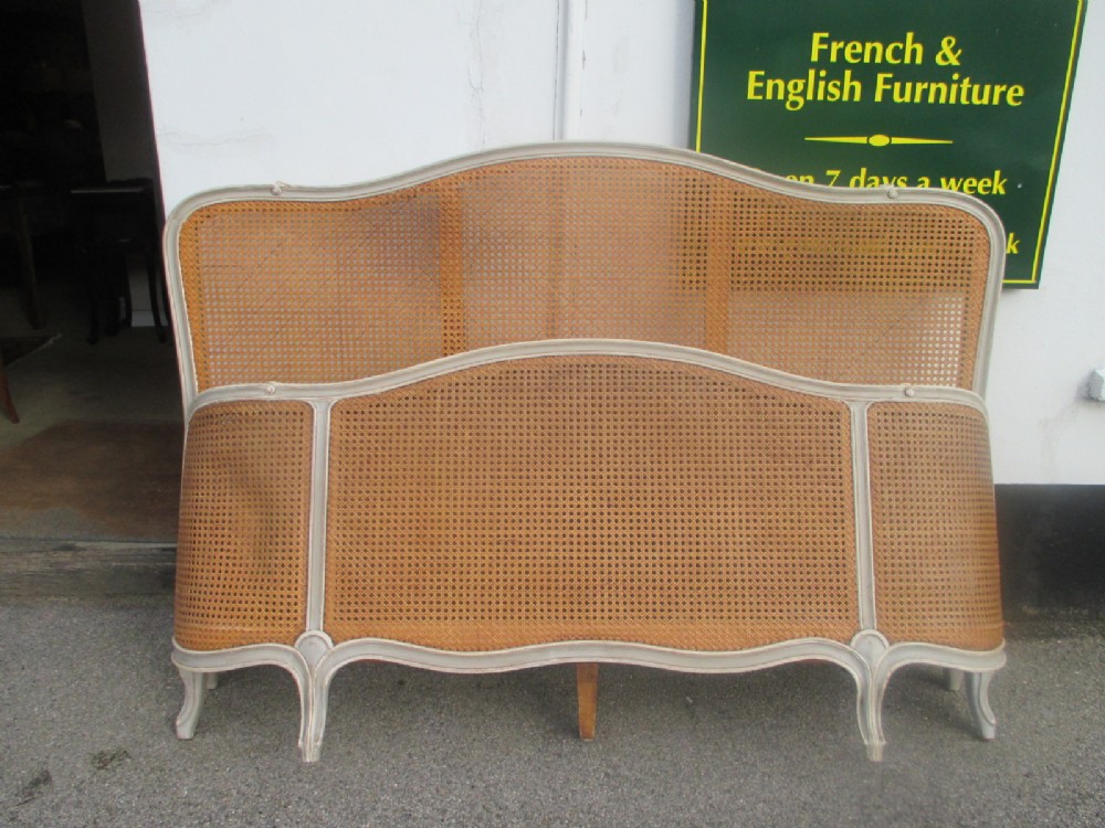 King Size Caned Bed