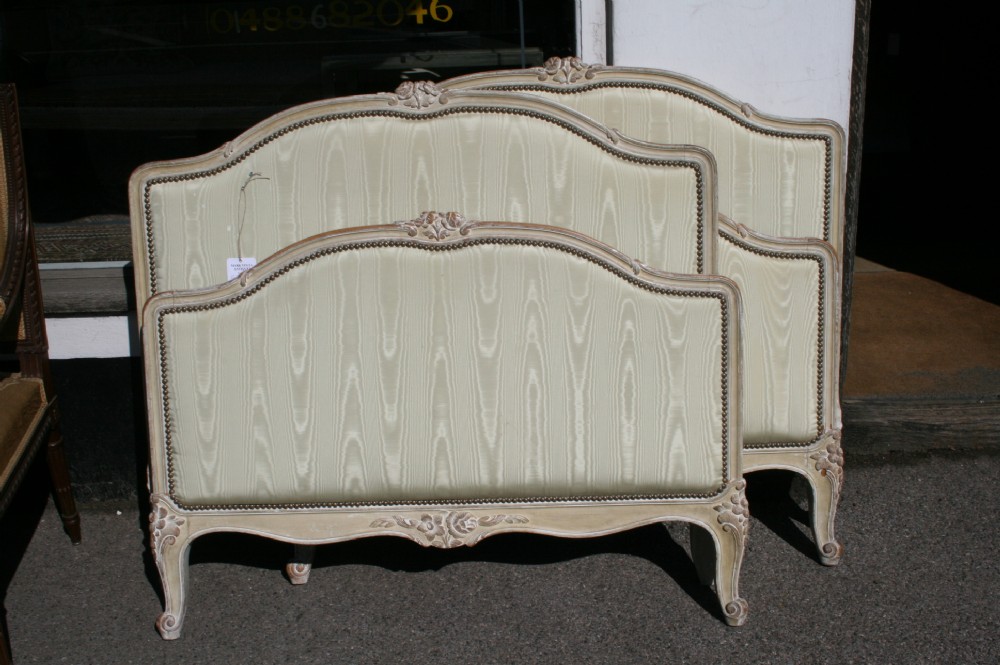 pretty pair of french beds 