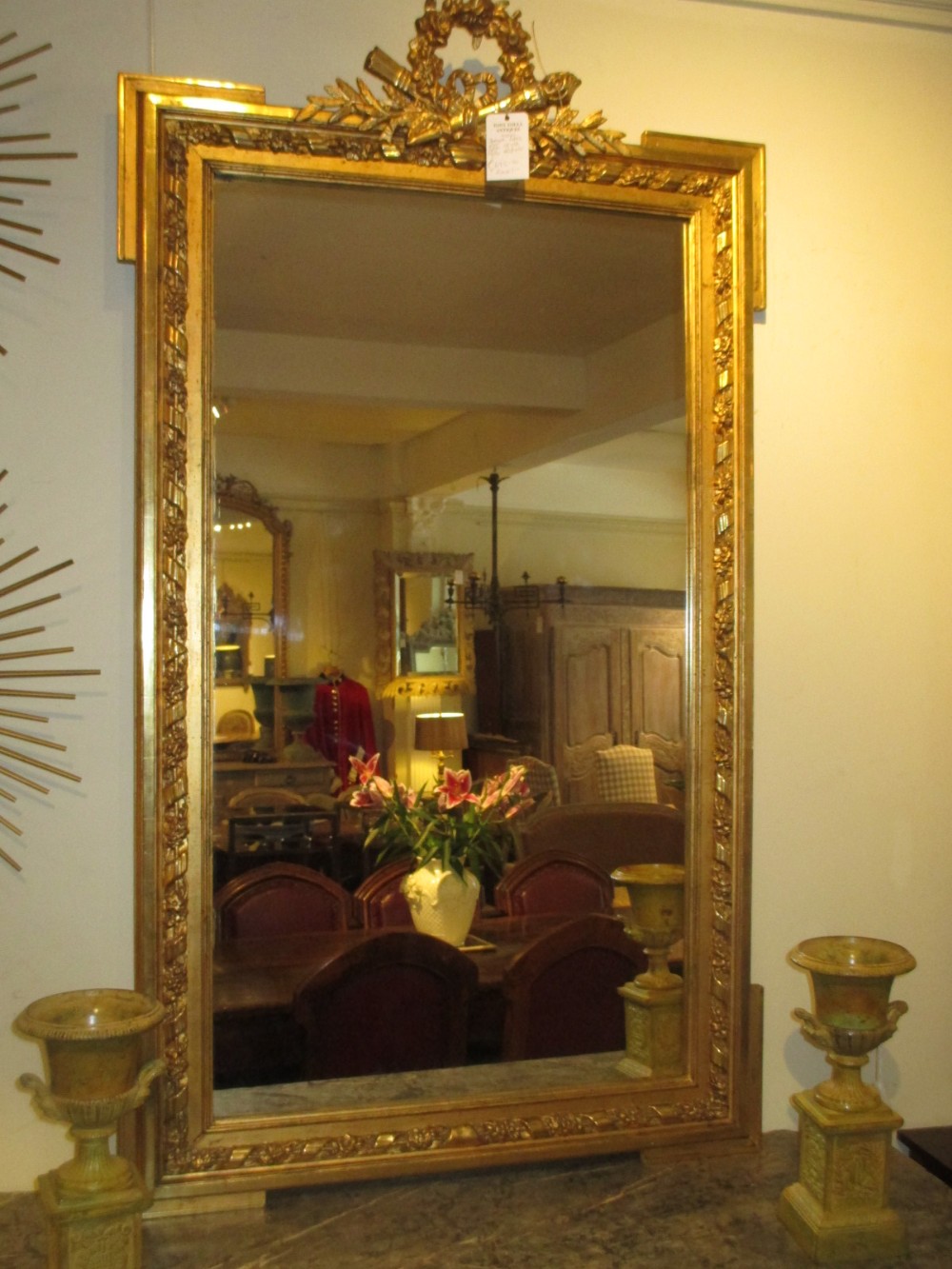 French Gilt Mirror