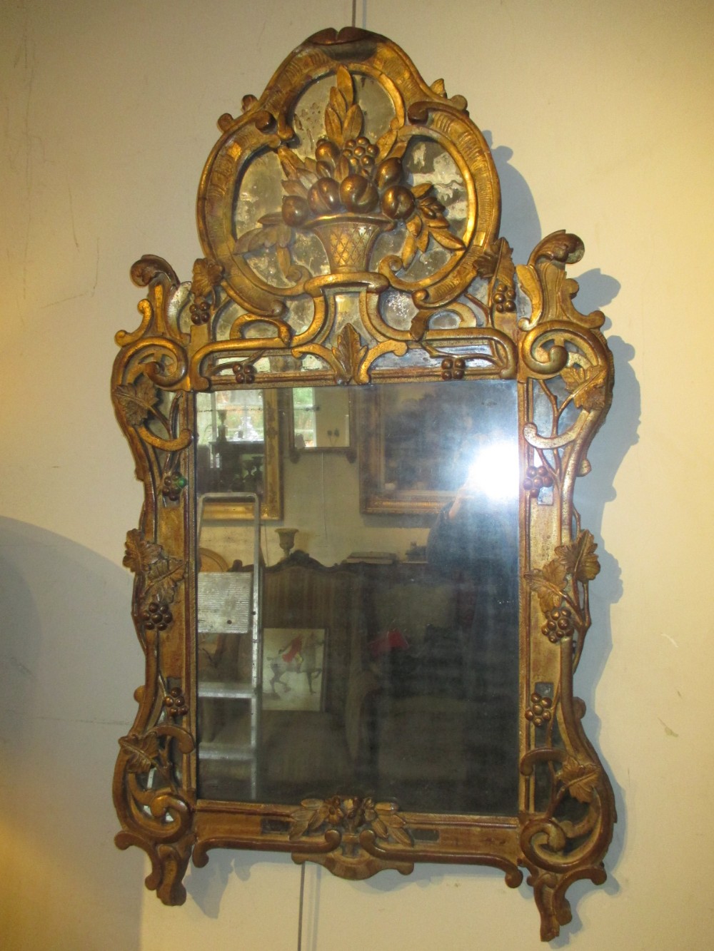 18th Century Provencal Gilt Mirror