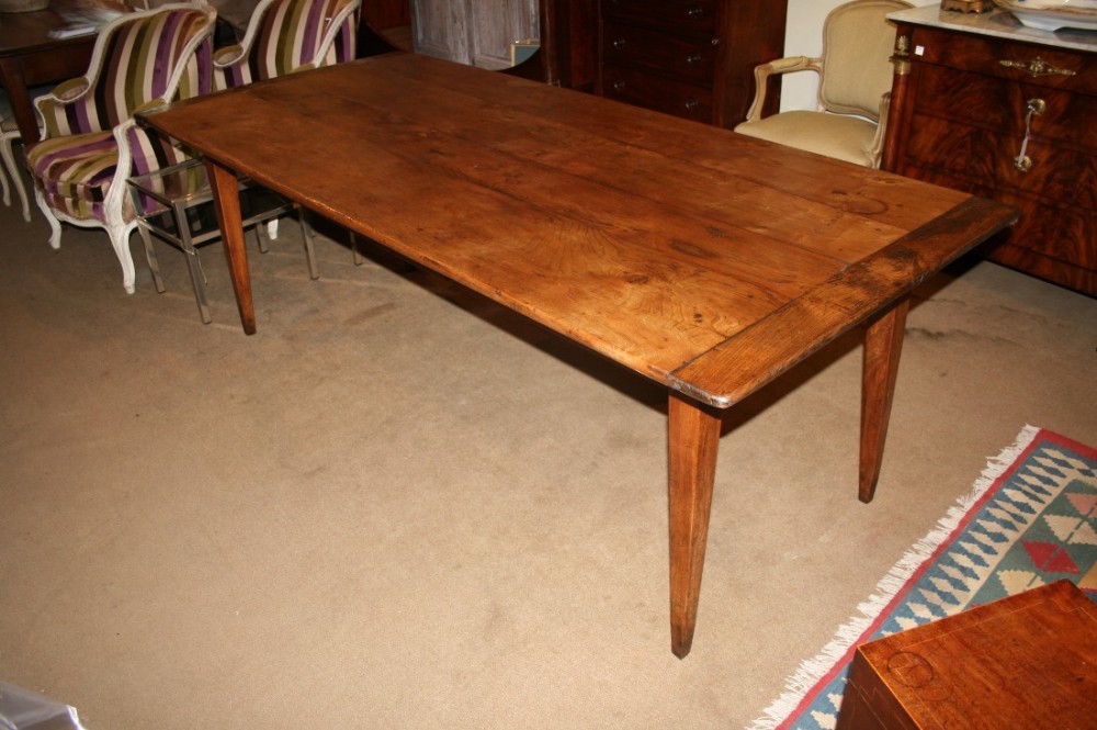 wide french ash table 