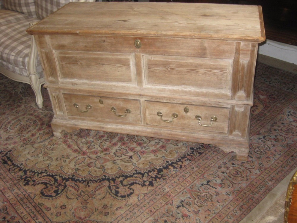 antique pine coffer