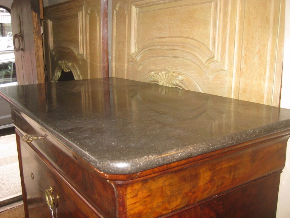 French  tall commode SEMAINIERE