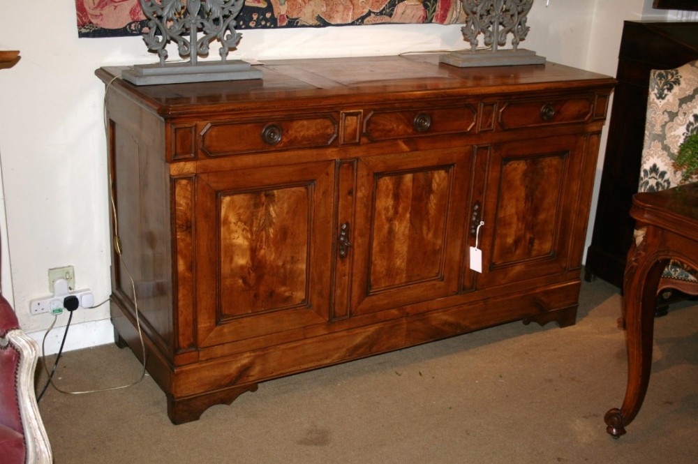 lovely colour french walnut buffet 