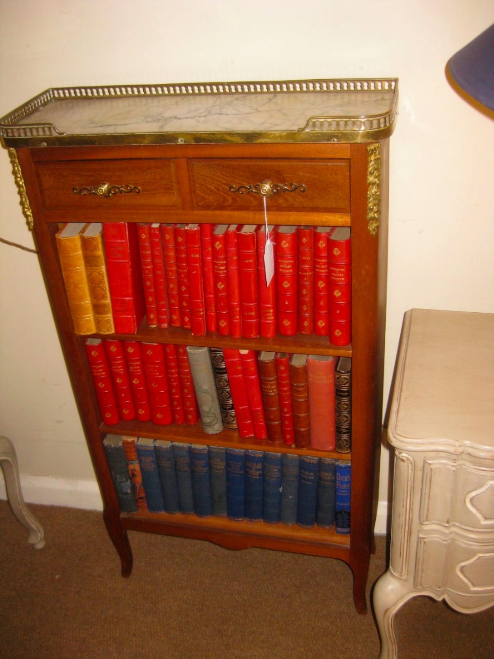 French Open bookcase