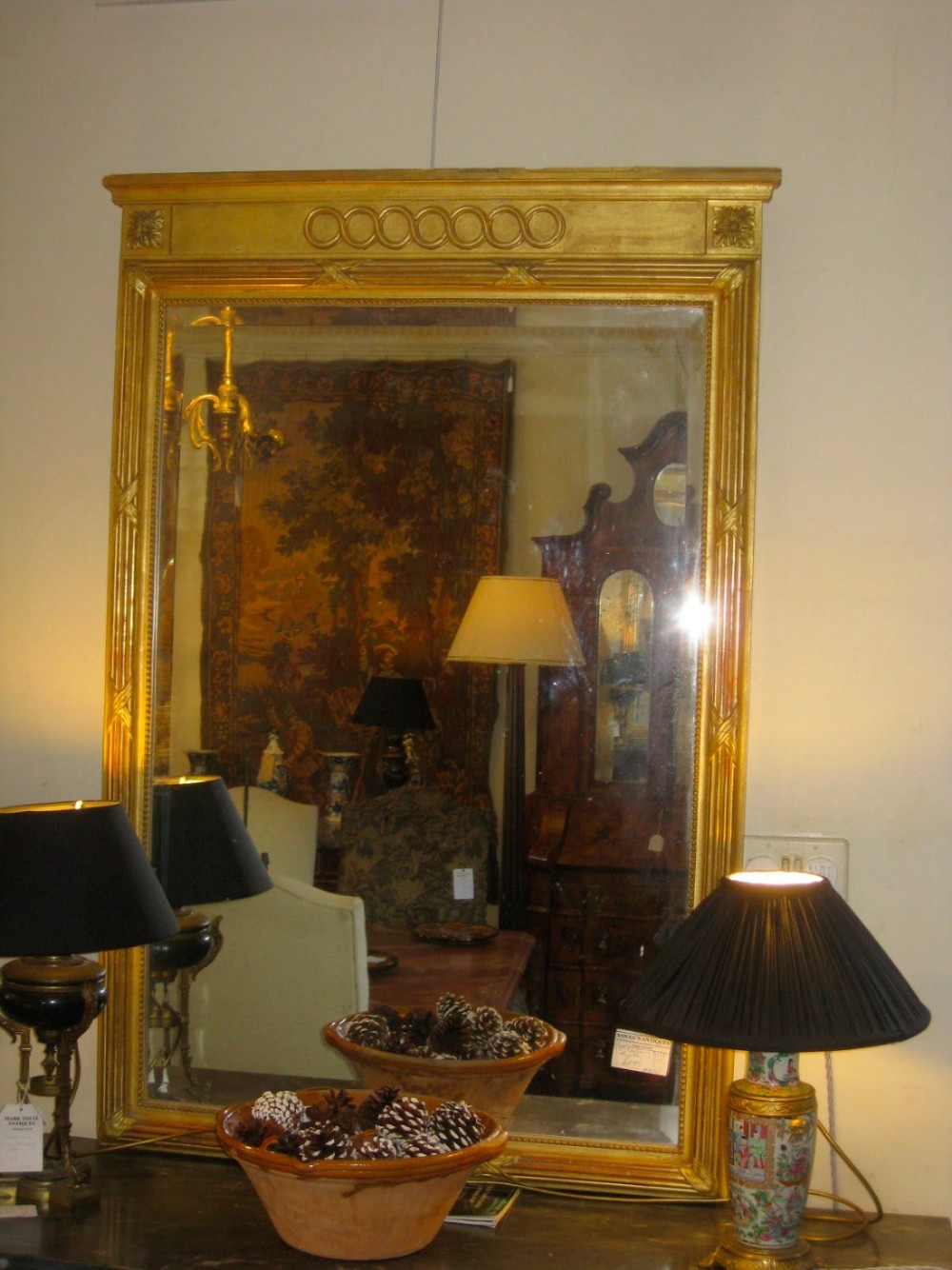 Gilt mirror