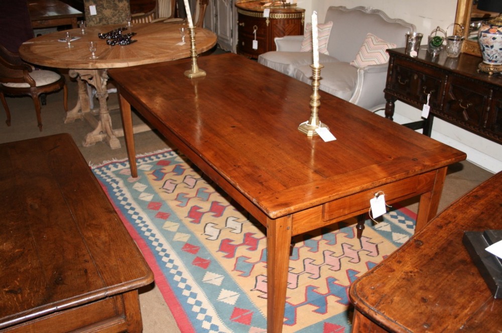 french cherry wood table 
