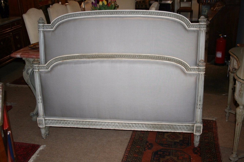 king size french painted bed
