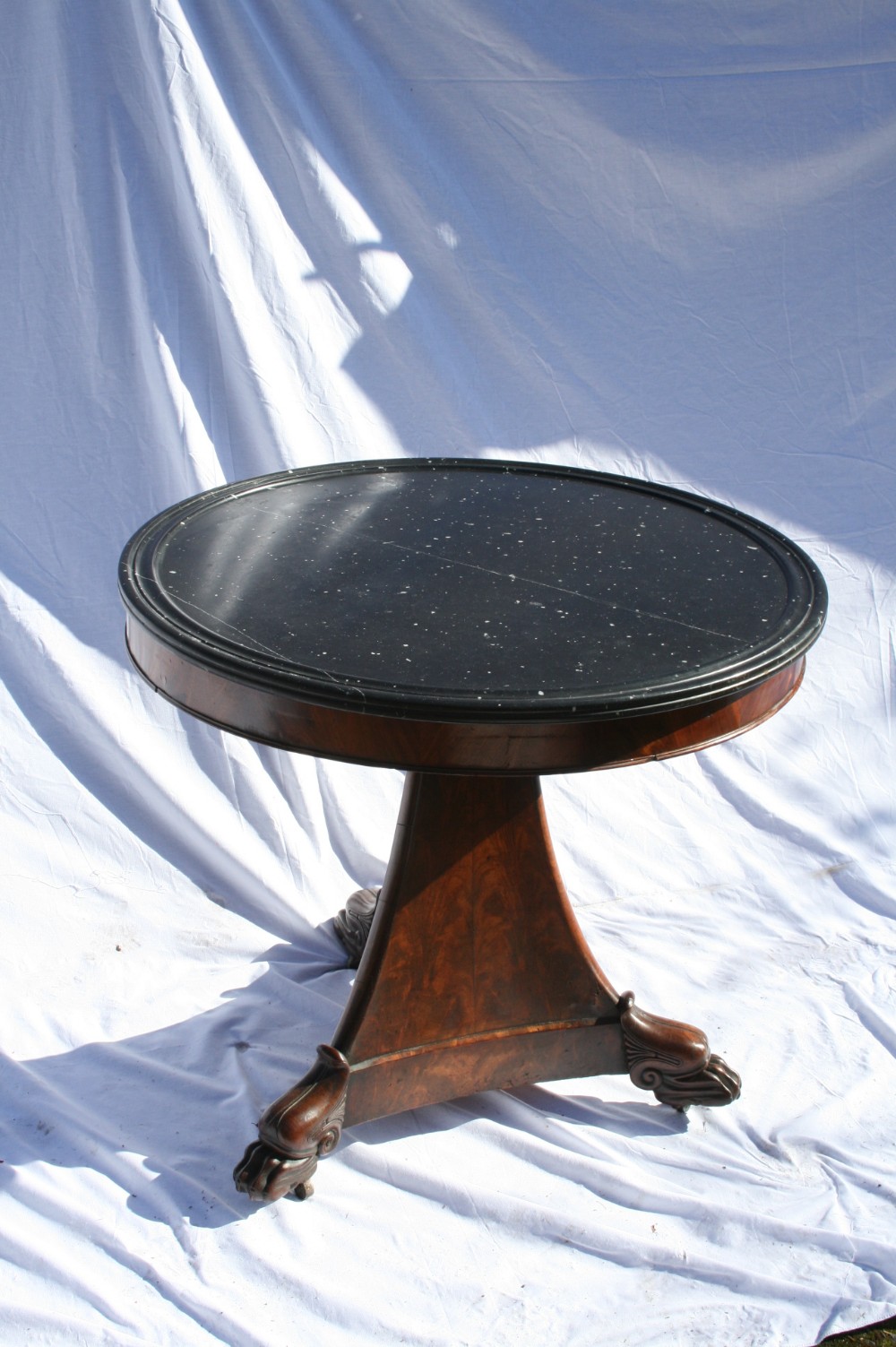 Louis Phillppe Marble Top Gueridon 