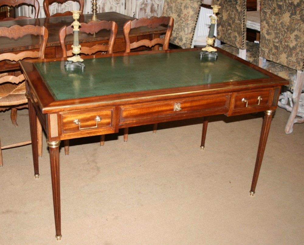 empire style bureau plat 