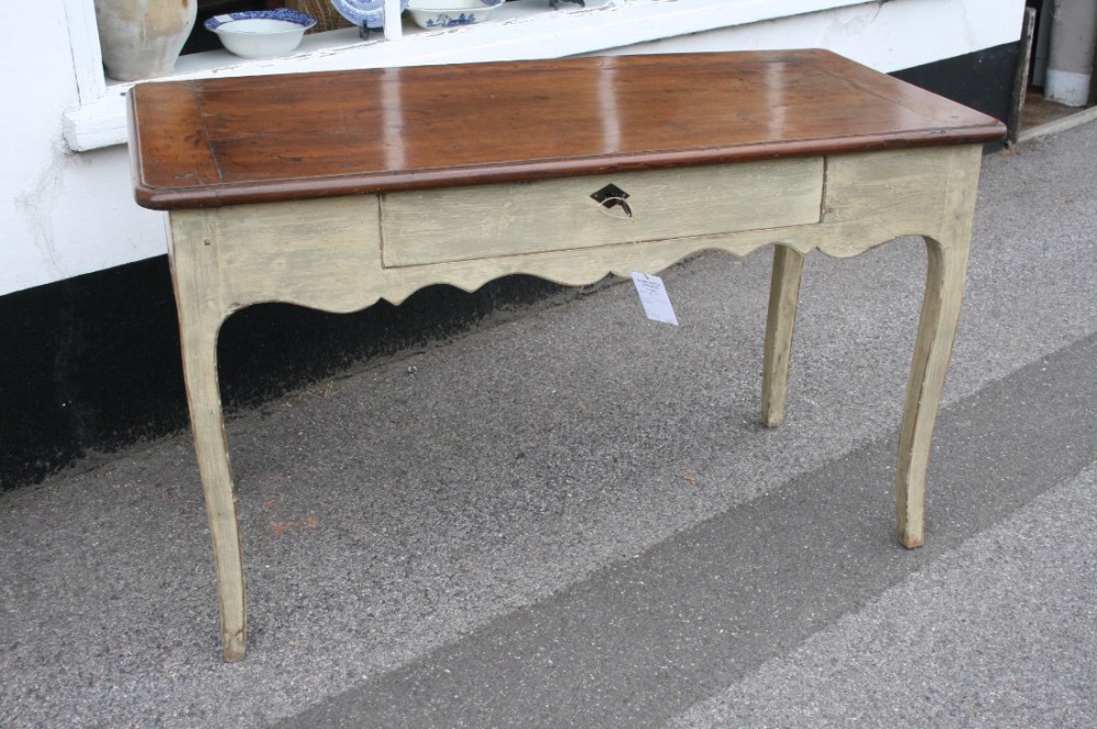 period cherry wood table 