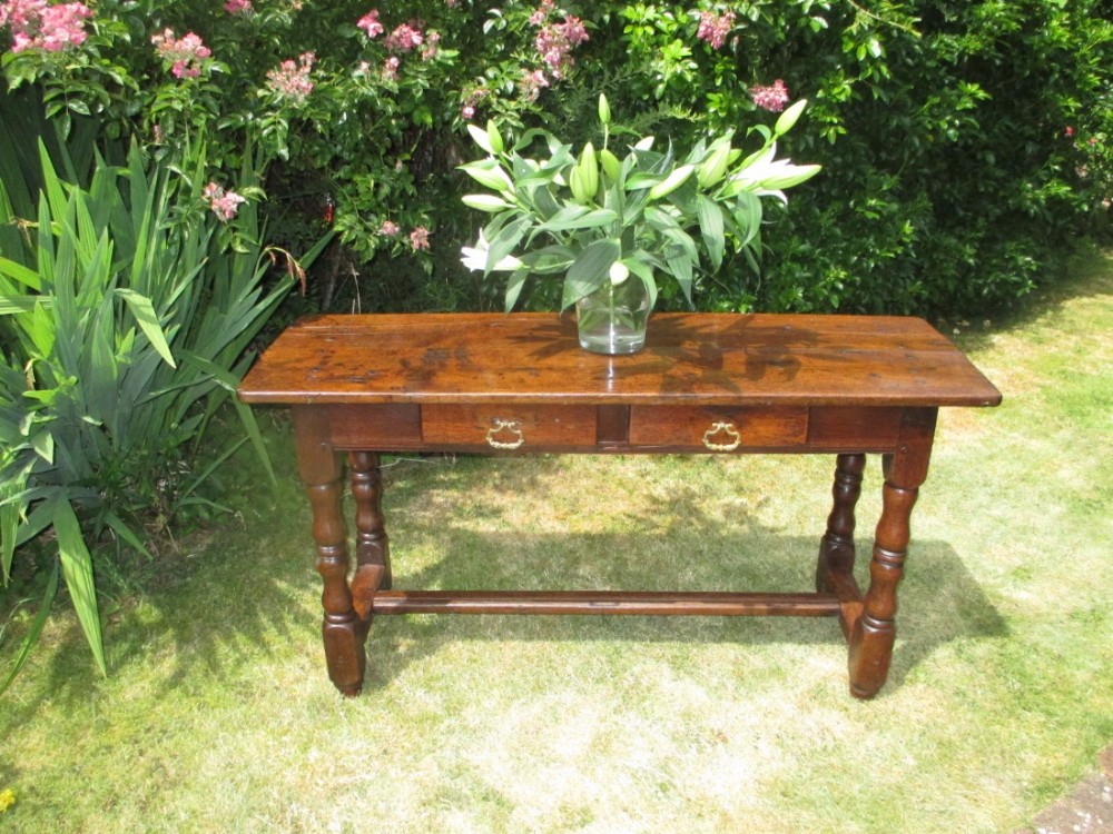 18th Century Oak  server or side table