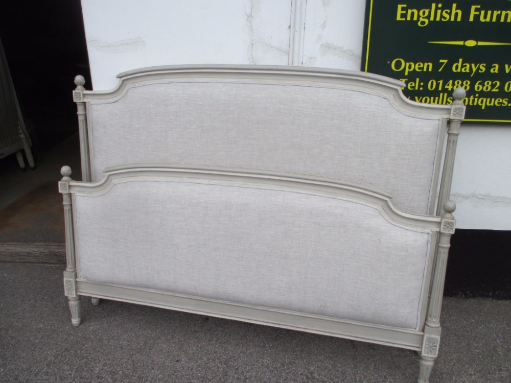 French Painted Double Bed