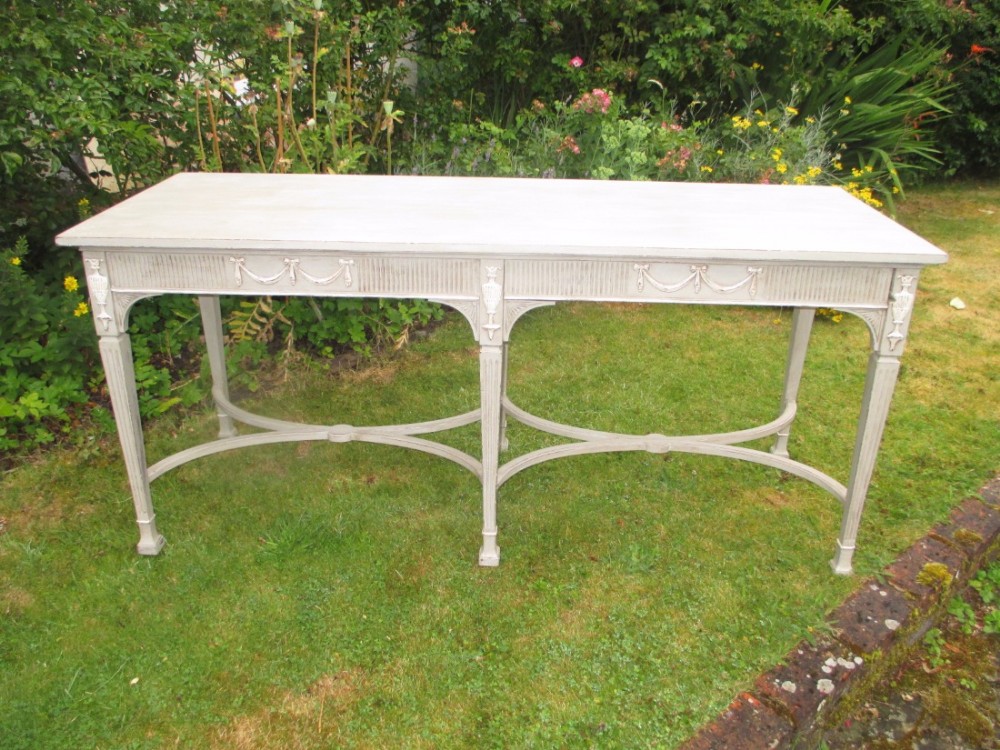 Painted Adams style side table