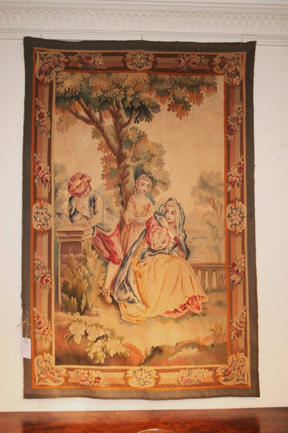 aubusson type tapestry 