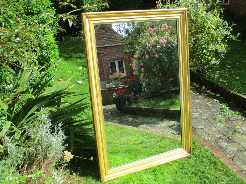 Large Landscape gilt mirror View IV