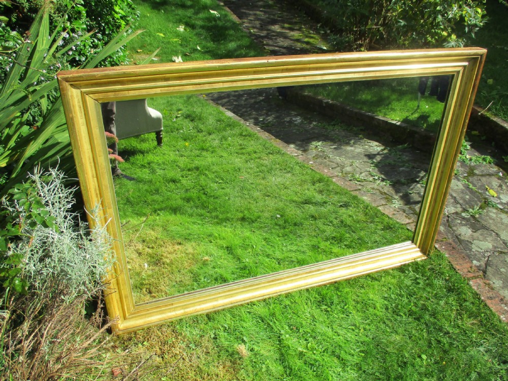 Large Landscape gilt mirror View VI