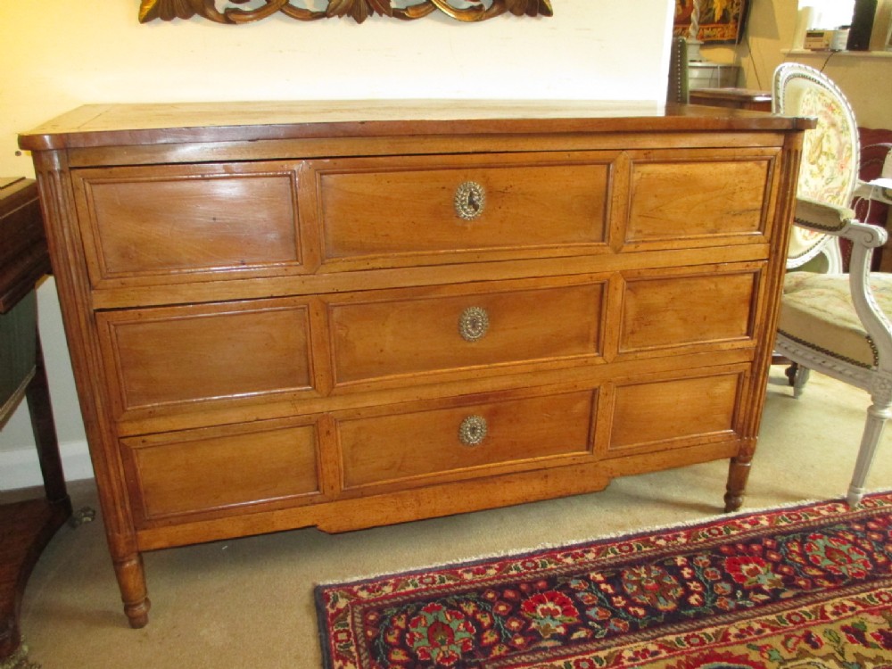 French walnut Directoire Commode