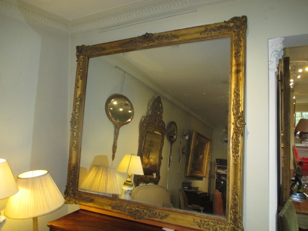 Very Large Gilt Mirror