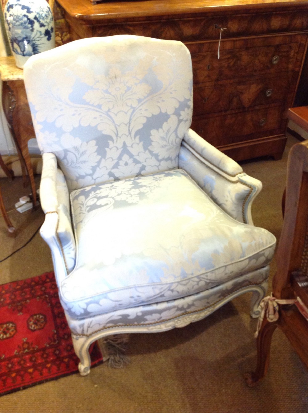 pair of French armchairs