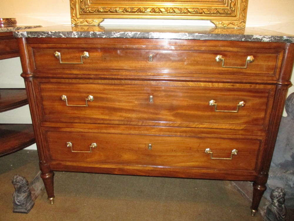 French 18th century Directoire  Commode View II