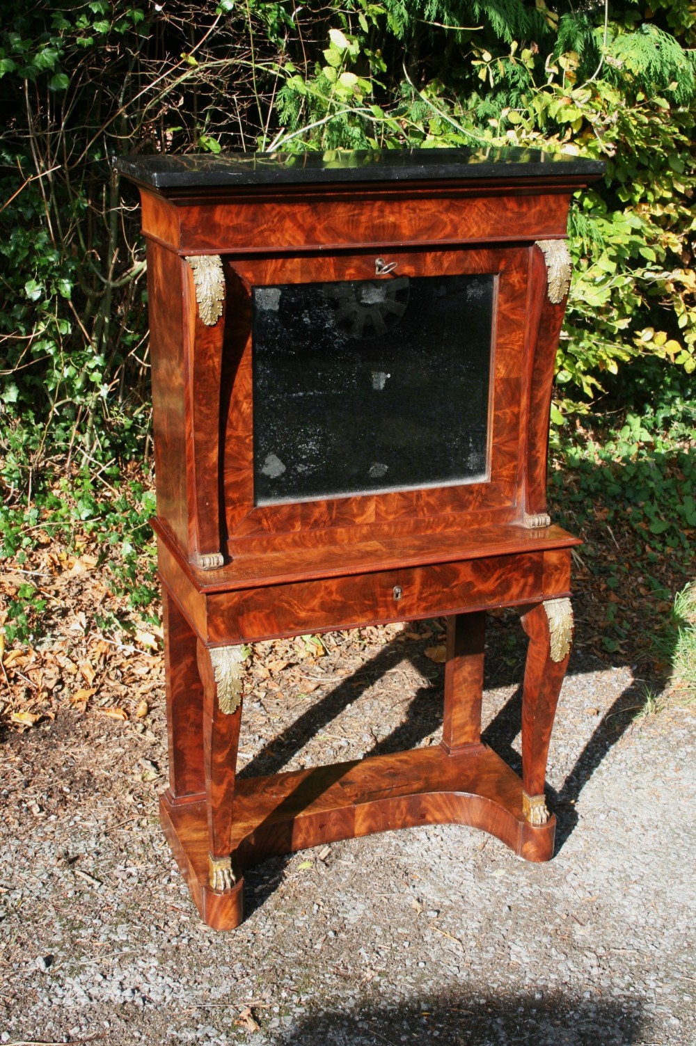 superb colour secretaire cabinet 