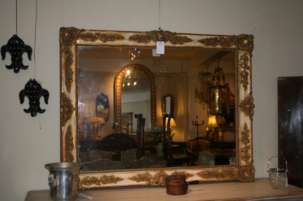 large french period mirror