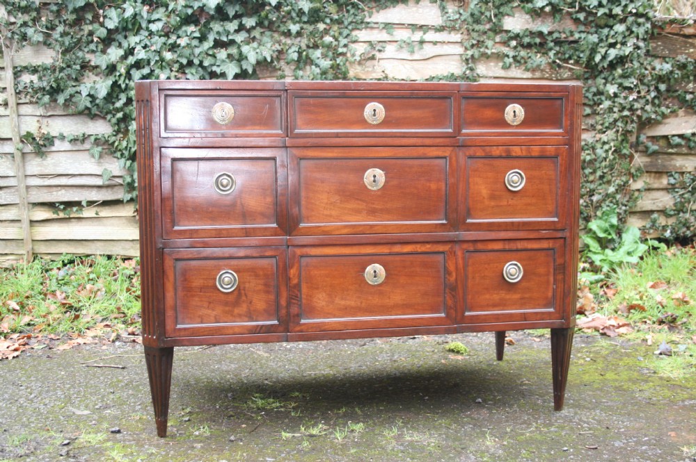 18th century mahogany period commode 