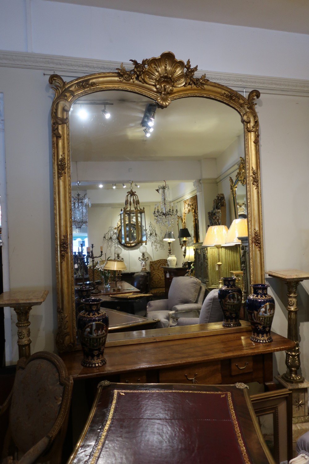 Very large gilt mirror View II