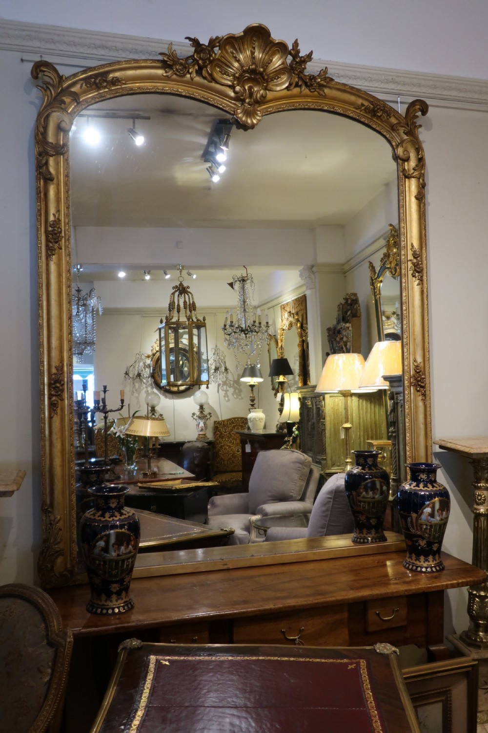 Very large gilt mirror View III