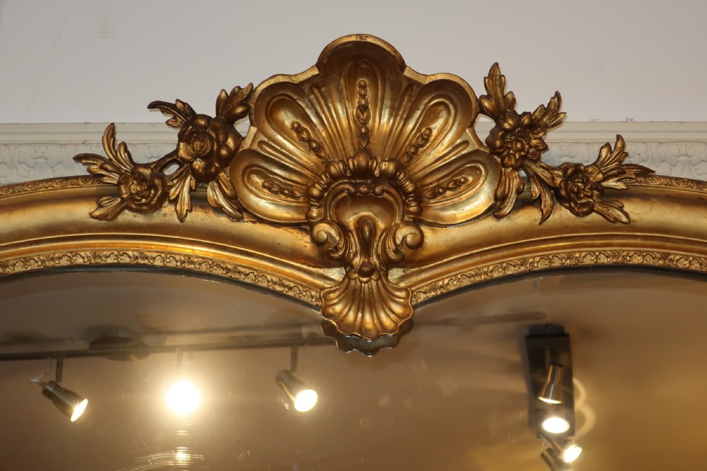 Very large gilt mirror View VII
