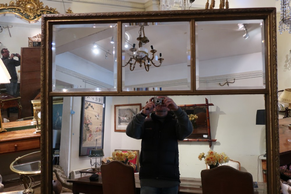 Large gilt mirror View V