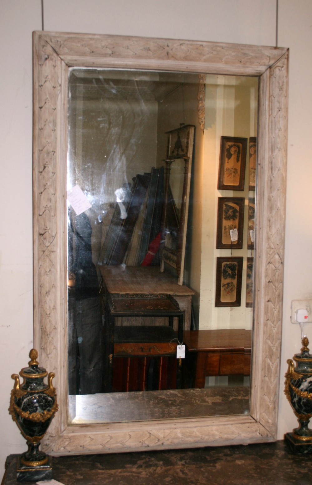 oak bleached mirror 
