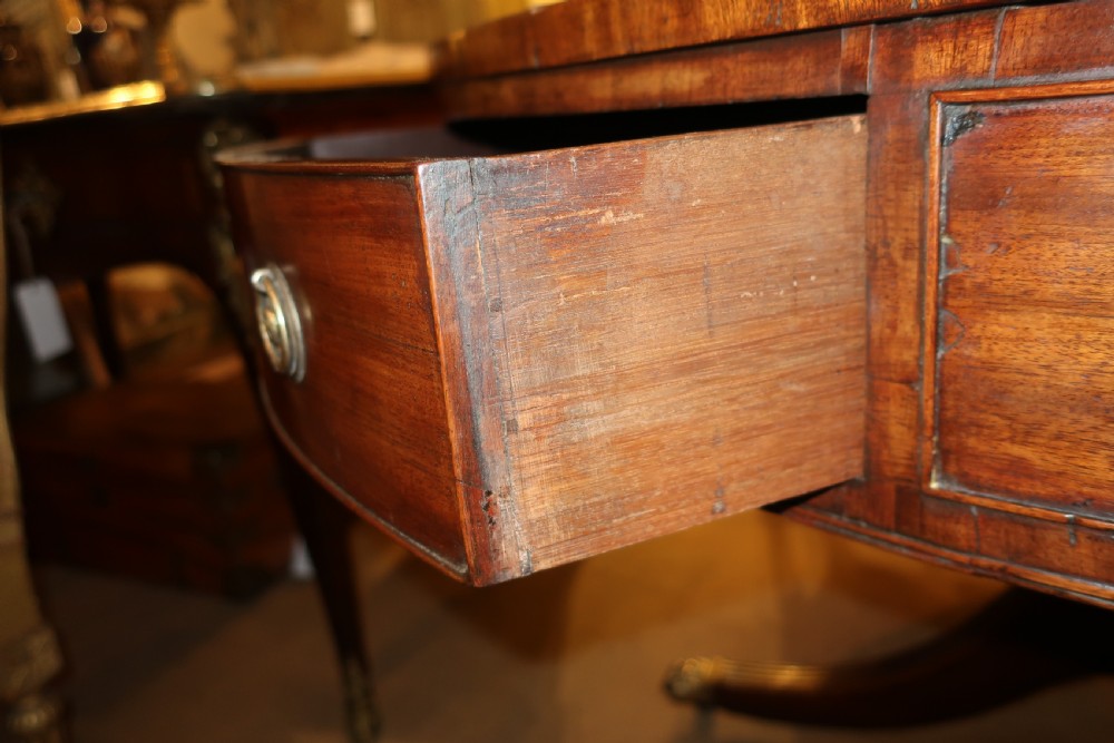 18th Century Mahogany drum table View VIII