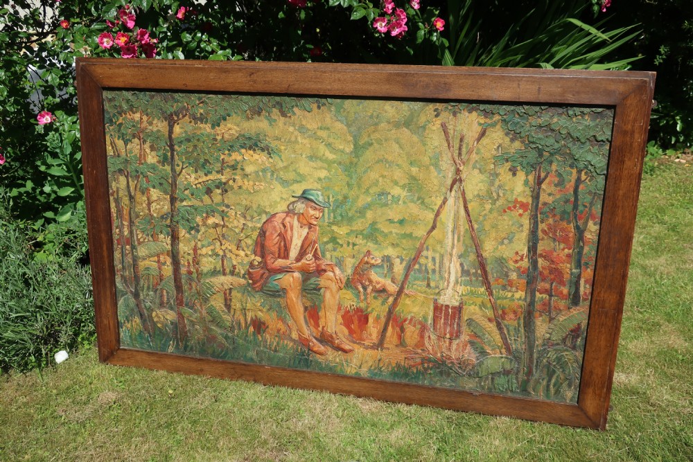 Large oil painting View II