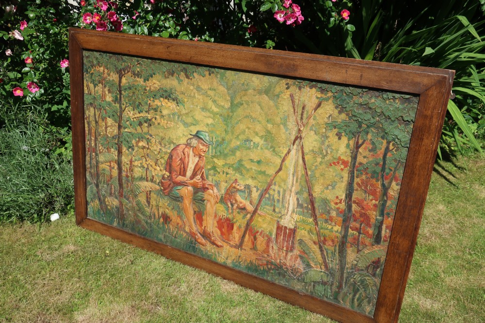 Large oil painting View IV