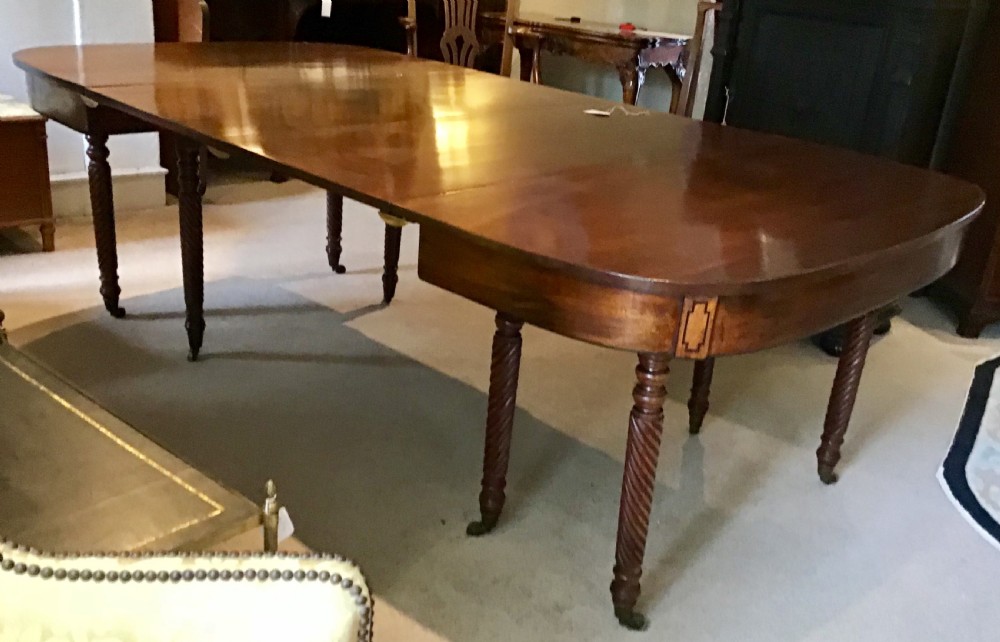 Mahogany Extending Dining Table