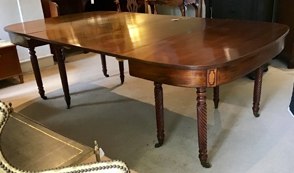 Mahogany Extending Dining Table View IV