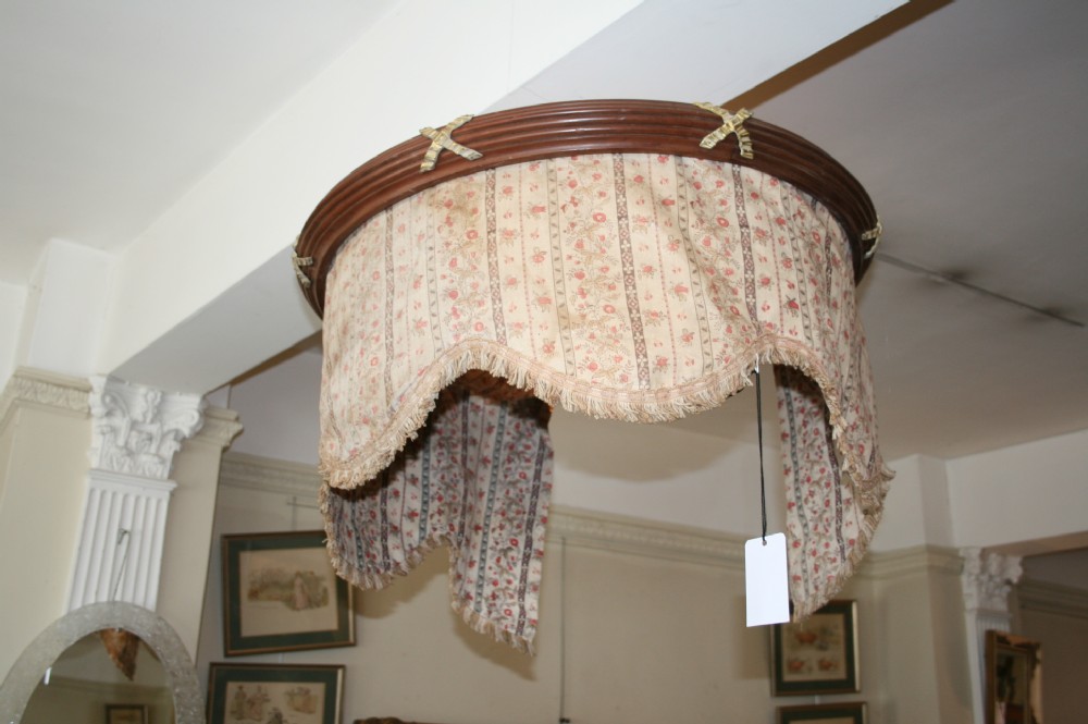 french bed coronet in mahogany 