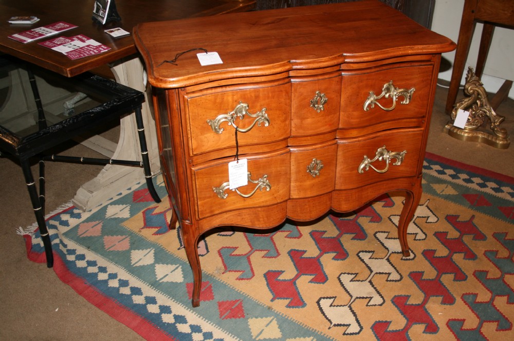french cherry wood commode 