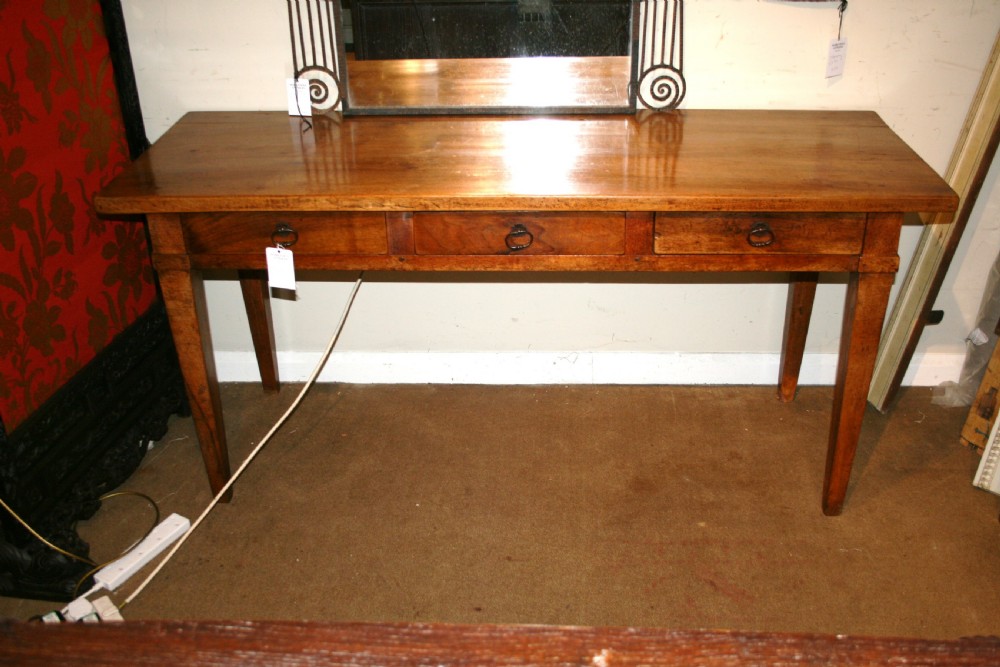 french walnut serving table 