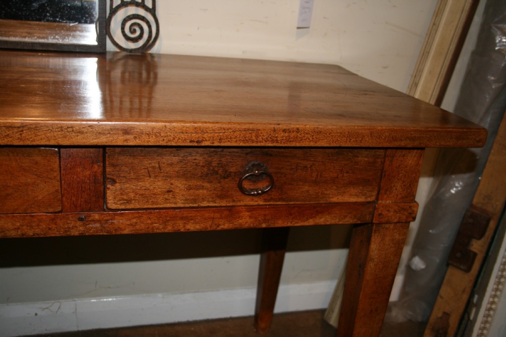 french walnut serving table  View II