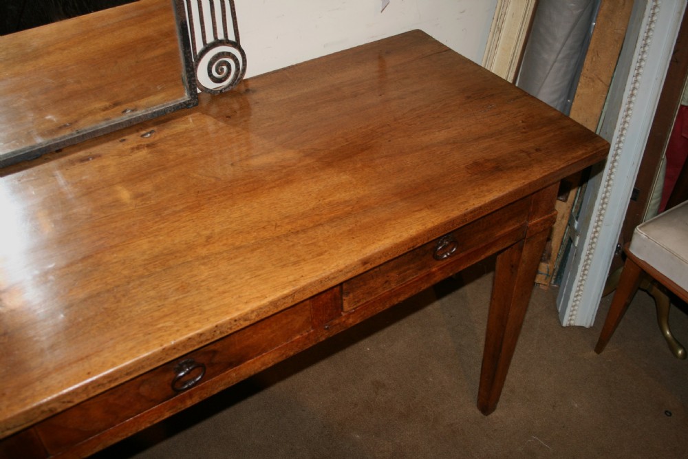 french walnut serving table  View III