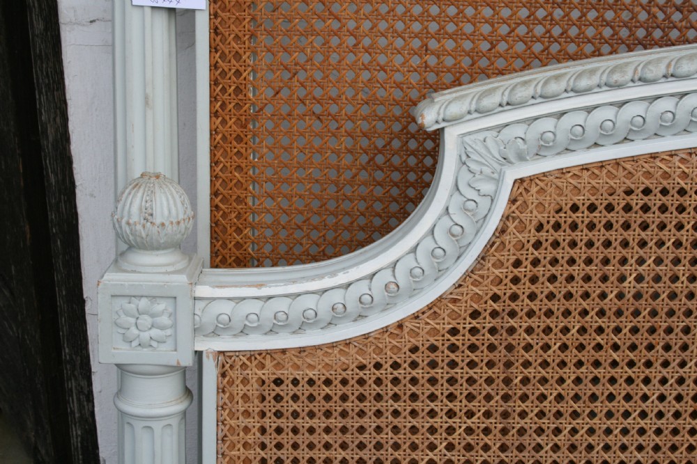 king size french caned bed  View III