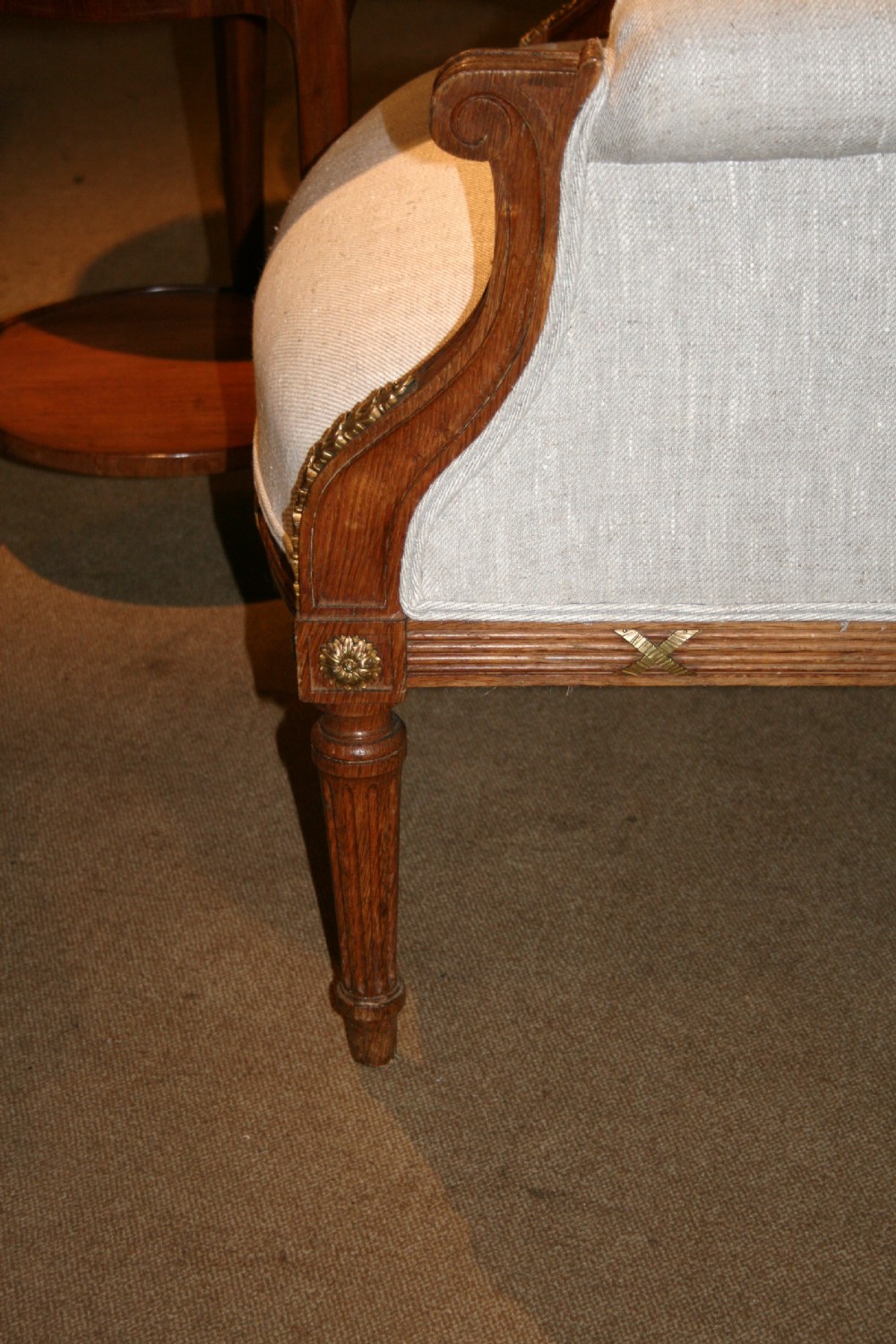 pair of quality french armchairs  View III